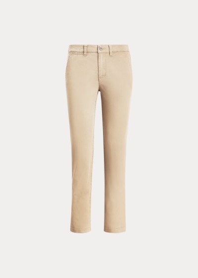 Calças Ralph Lauren Stretch Algodão Skinny Mulher 37568-BAPT